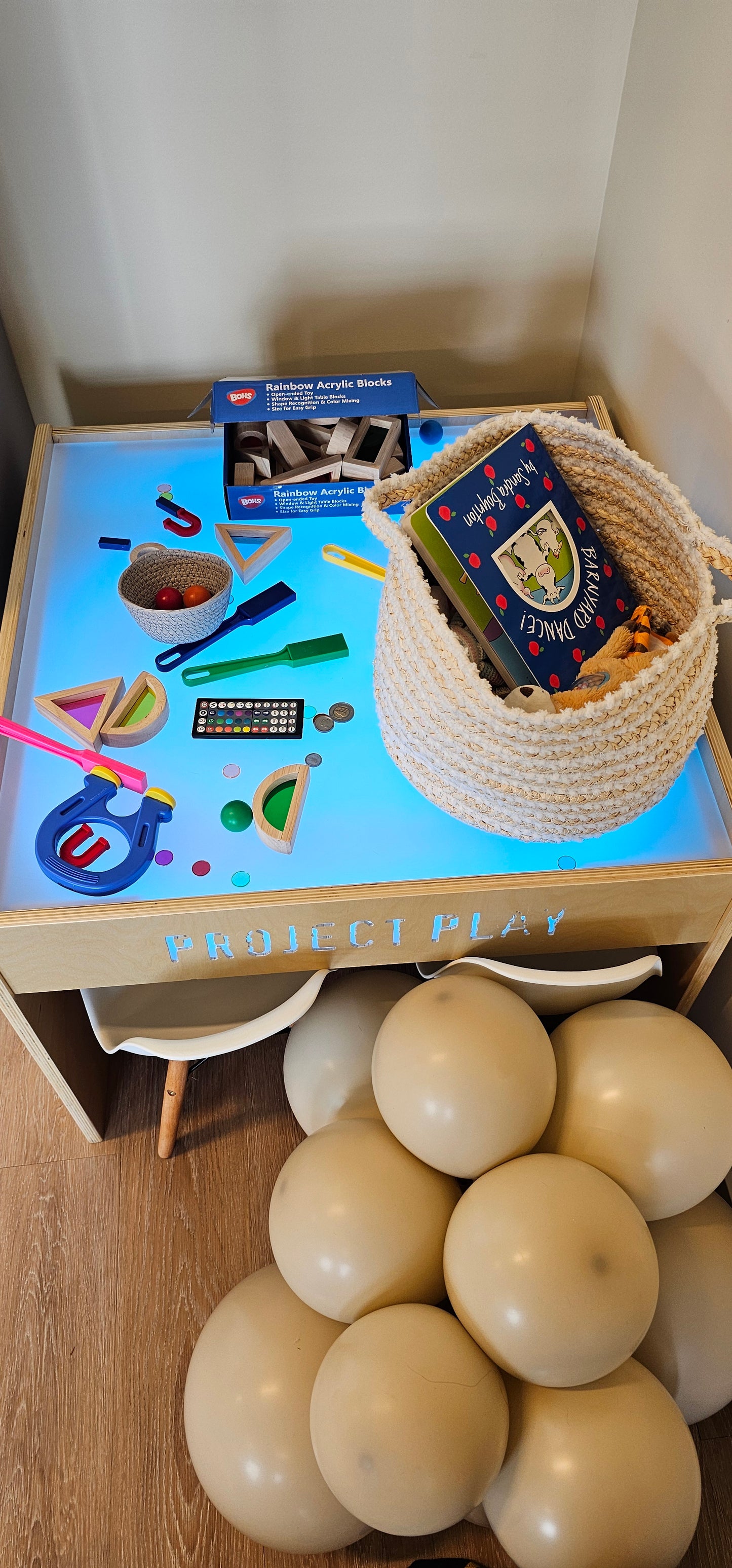 Sensory Light Box Table