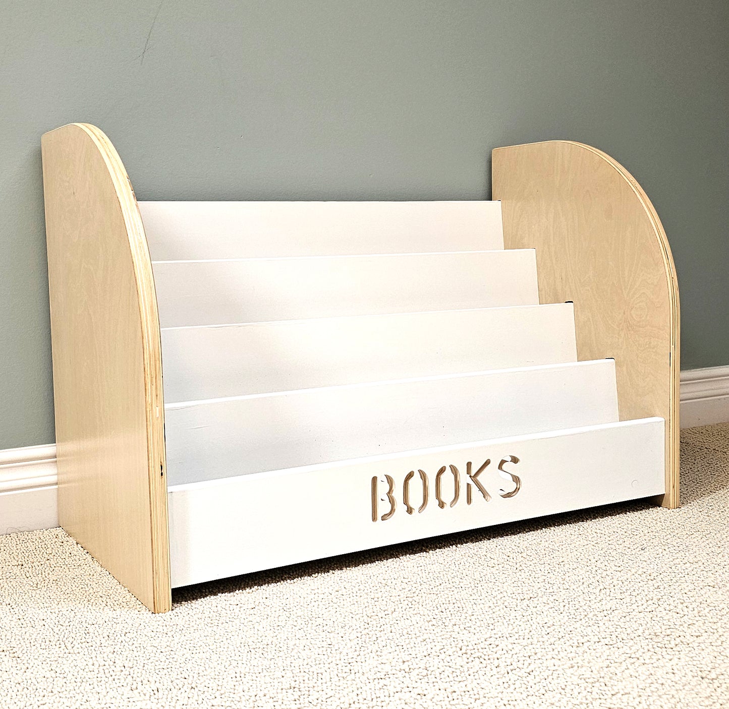 Medium Bookshelf (4 Shelves) Customized